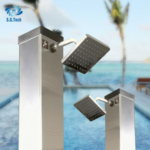 <span class=keywords><strong>Douche</strong></span> <span class=keywords><strong>solaire</strong></span> extérieure moderne Water Crown en acier inoxydable 304 durable, 20L, 35L, 40L, pour piscines et jardins - Product Image 1