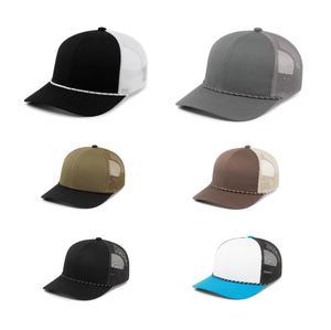 Gorra Trucker Personalizada con Trenza, 6 Paneles, Gorra con Cuerda, Logotipo Bordado, Gorras Deportivas de Alta Calidad, Ajustables para Hombre - Product Image 6