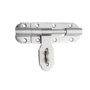 Stainless Steel Surface Mounted Door Bolts Heavy Duty Industrial Design Easy Installation For Warehouse Security - Product Image 2