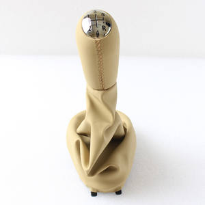 Pommeau de levier de vitesse de voiture en plastique beige, 5 6 vitesses, ergonomique, pour véhicules Renault - Product Image 3