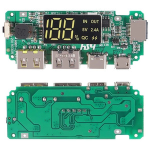5V2/2.4A Fast Charging Boost <strong>circuit</strong> <strong>board</strong> QC Mobile Power DIY <strong>board</strong> Dual <strong>USB</strong> Modification Module - Product Image 1