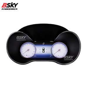 Convient aux anciens modèles de Mercedes Benz pour remplacer par des nouveaux modèles - Affichage de la température de l'huile - Panneau d'instruments LCD - W205 C180 C200 C250 - Product Image 4