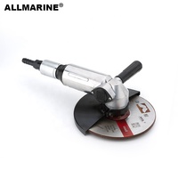 Meuleuse d'angle pneumatique Allmarine de 5 pouces avec interrupteur marche/arrêt, 10000 tr/min, OEM
