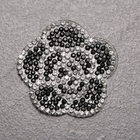 Hot Melt Iron-On Strass Retour Colle Fleur Patch Verre Matériel Accessoires Décoratifs pour Vêtements Bagages Mobile Téléphone Cas