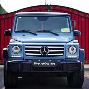 Venta al por mayor de cristal brillante personalizado de China azul pegatina para carrocería de coche película de vinilo revestimiento para coche - Product Image 2