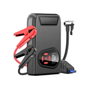 Démarreur de voiture 2000A Peak Current Jump Starter Auto Emergency Booster Portable Jumper avec 20000mAh