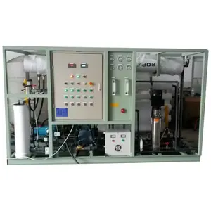 Land Base Mobile Desalination System Containerized Reverse Osmosis Water Treatment Plants For Hotel Restaurant Farm Agriculture