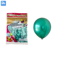 Ballons en latex chromé gonflables écologiques de 5 pouces pour la décoration de fête d'enfants