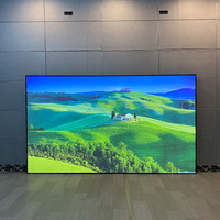 Écran de projecteur à cadre fixe rejetant la lumière ambiante ALR Black Diamond de 150 pouces pour projecteurs et équipements de présentation