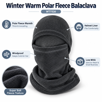 Cagoule polaire chaude coupe-vent intégrale pour le ski, cache-cou, masque facial d'hiver pour moto et cyclisme, pour la revente