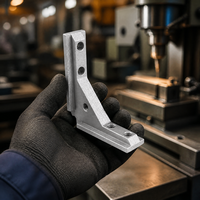 Connecteur universel à rainure en T pour profilés aluminium 2020 3030 4040 avec support triangulaire pour usage industriel