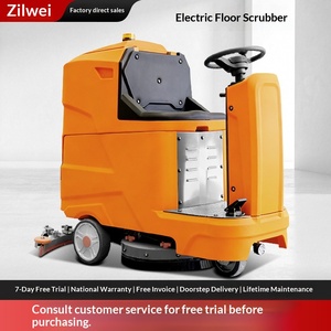 Industrial Washing <b>Machine</b> Ride-on Scrubber Multifunctional Scrubber Hand Workshop <b>Cleaning</b> and Washing - Product Image 1