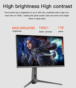 จอแสดงผล Esport HDR LED ขนาด 27 นิ้ว รุ่นใหม่ ความละเอียด 2K สำหรับเล่นเกมส์ จอคอมพิวเตอร์ตั้งโต๊ะ 165Hz 180Hz 240Hz จอไวด์สกรีน RGB Backlight - Product Image 3