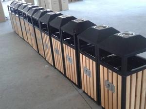 Ngoài Trời Sử Dụng Phân Loại Thép Không Gỉ Giỏ Ngoài Trời Thùng Rác Phân Loại Có Thể Cho Ngoài Trời Với Nắp Thực Phẩm Kim Loại Thùng Rác - Product Image 6