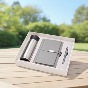 Ideas de Cajas de Regalo Empresariales de Lujo Personalizadas, Cuaderno A5 con Bolígrafo, Taza Térmica, Tapa Rebotadora, Set de Regalo Novedoso al por Mayor - Product Image 4