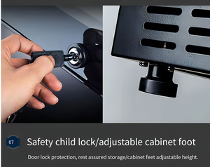 NUELEAD NE-374, la Mejor Nevera para Vinos con Temperatura y Humedad Constantes, Integrada en Vidrio, para Cocina Comercial o Hogar - Product Image 6