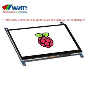 Raspberry Pi 3 IPS Module Bảng Điều Khiển <span class=keywords><strong>LCD</strong></span> 7 Inch 1024X600 Màn Hình Cảm Ứng Điện Dung Màn Hình Hiển Thị - Product Image 5