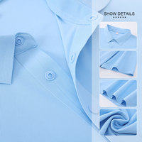 Camiseta Polo a Rayas para Hombre, Ropa Casual de Primavera/Verano, Color Sólido, Logotipo Personalizado Bordado, para Golf, Deporte, Negocios