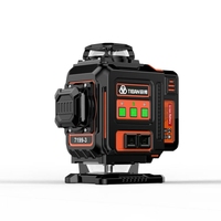 Niveau laser vert 4D 16 lignes 4x360 °   Niveau laser croisé auto-nivelant