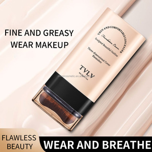 Cross-biên giới bán chạy nhất tvlv Kem che khuyết điểm tẩy hai kết thúc nền tảng thanh, 9 màu sắc không thấm nước & không caking nền tảng vững chắc - Product Image 2