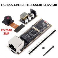 Carte de développement Ethernet ESP32-S3-ETH avec caméra PoE et lecteur de carte SD, compatible Raspberry Pi Pico, dimensions ETH-Board