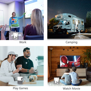 Projecteur portable Touyinger T9 Full HD natif 1080P, <span class=keywords><strong>mini</strong></span> projecteur, home cinéma, projecteur vidéo - Product Image 6