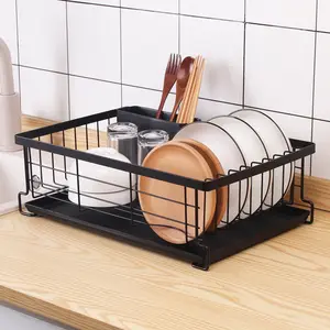 Bulaşık kurutma rafı demir çatal bıçak kabı drenaj süzgeç plaka fincan kaşık bulaşık bulaşıklık mutfak çatal organizatör