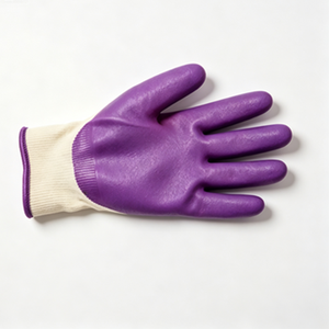 Gants de travail enduits de latex à haute friction pour la manipulation du verre, le déplacement des carreaux de céramique et les travaux sur surfaces lisses - Product Image 3