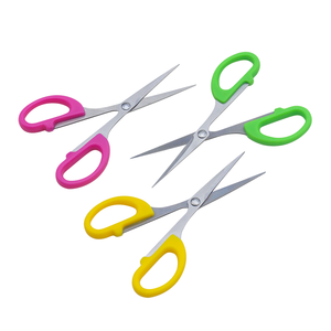 Đa năng thép không gỉ trường nhỏ sinh viên Giấy cắt văn phòng kéo với Ergonomic xử lý cho các trường học và văn phòng - Product Image 6