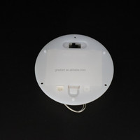 Module d'éclairage LED 4 SMD à base ronde avec support de pile bouton séparé pour essai, accessoires d'éclairage DIY pour décorations de Noël
