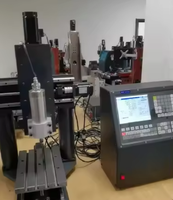 Mini-fraiseuse verticale CNC M200 à broche unique, haute précision, 3 axes, légère, pour fabricants