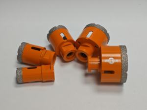 طقم حفر WEHER مكون من 5 قطع مع لقم حفر ماسية مطلية بالفراغ بأحجام 25/35/40/50/60 مم لقطع البورسلين والسيراميك - Product Image 3