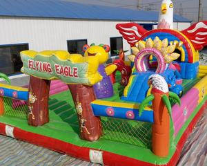 Pas cher haute qualité pvc commercial <span class=keywords><strong>location</strong></span> gonflable géant <span class=keywords><strong>aigle</strong></span> volant aire de jeux pour enfants et adultes - Product Image 3