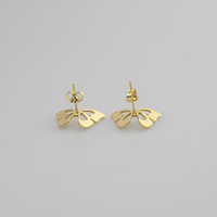 Boucles d'oreilles papillon Bijoux étanches Boucles d'oreilles papillon non terni Boucles d'oreilles femme plaqué or Boucles d'oreilles papillon femme