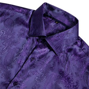 <span class=keywords><strong>Camicie</strong></span> da uomo di alta qualità <span class=keywords><strong>camicie</strong></span> da festa per le vacanze camicia regolare con stampa neve a maniche lunghe hawaiane - Product Image 5