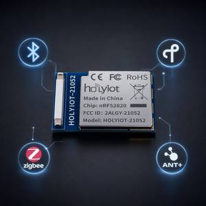 Módulo Bluetooth BLE 5.3 NRF52820 de 2.4GHz, Transmisor y Receptor RF Inalámbrico, Venta Directa de Fábrica Holyiot, <span class=keywords><strong>Precio</strong></span> Económico - Product Image 4