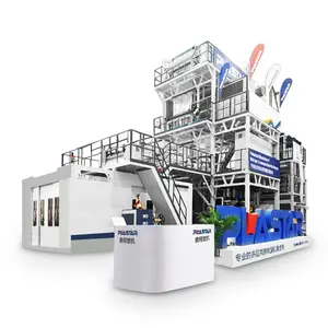 3 layer abc plastic film blowing blown film extruder production line
