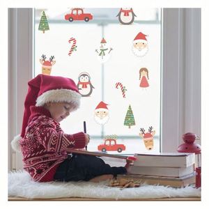 Autocollant de fenêtre de Noël personnalisé, décoration flocon de neige pour vitrine de magasin ou chambre d'enfant - Product Image 3