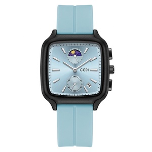 Reloj de Mujer Multifuncional Neutral con Correa de Silicona, Reloj de Estilo Femenino Simple, Elegante y Personalizado - Product Image 3