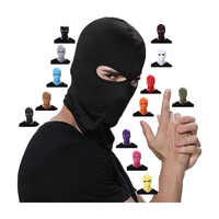 Custom Hole White Ski Facemask GECKO MASTER Deportes al aire libre Ciclismo Sombrero Sniper Gang Devil Unisex Motowolf Balaclava