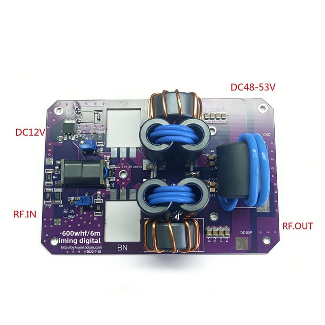 600W Short Wave High Power SSB Linear Amplifier Board HF18-30MHz