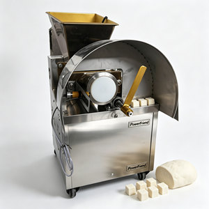 Machine automatique de découpe et de façonnage de boulettes de pâte à dumplings, chapatis et pizzas (5-500g) pour boulangerie - À vendre - Product Image 5
