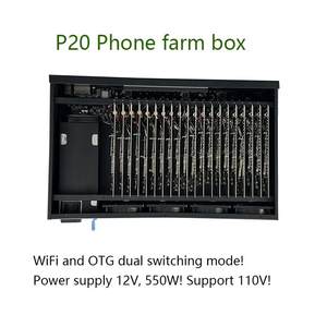 Phone Farm Box, con Ethernet OTG, è un custodia per l'allevamento di smartphone. IT è adatto per <span class=keywords><strong>Samsung</strong></span> S10. - Product Image 2