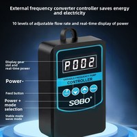 Moteur sans balais Songbao amphibie à fréquence variable, entièrement en cuivre, ultra-silencieux, 10 vitesses réglables, double usage pour aquarium et bassin