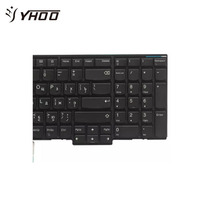 Grosir Asli Baru Lenovo IBM ThinkPad W540 W541 W550s T540 T540p T550 L540 Edge E531 E540 RU Keyboard Tidak Ada Lampu Latar