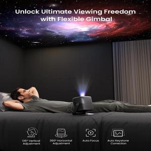JmGO เครื่องฉายเลเซอร์4K N1S 4K พร้อม Google TV 3300 ISO Lumens HDR10โฮมเธียเตอร์อัจฉริยะการเล่นเกม240Hz - Product Image 3