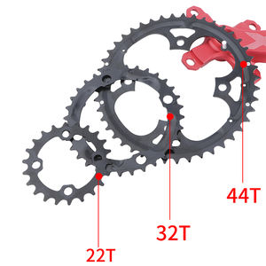 <span class=keywords><strong>MTB</strong></span> Square Hole Crank 170mm 22-32-44T Desmontable Tres velocidades Competitivo 8/9 Velocidad <span class=keywords><strong>Bielas</strong></span> de bicicleta - Product Image 3