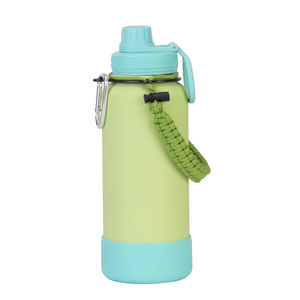 Bouteille isotherme en acier inoxydable de 1 L avec corde à main, bouteille d'eau pour les sports de plein air, gobelet à boire pour l'escalade et la randonnée, sans BPA, gobelet en vente chaude - Product Image 6