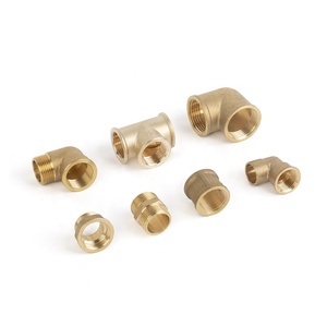 Conector de Latón Forjado de 3/8'' para Tuberías, Tipo T Igual, Clase <span class=keywords><strong>125</strong></span>, Baja Presión - Product Image 3