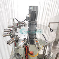 Ligne de production de savon liquide Guanyu 1000L, homogénéisateur, machine de mélange avec réservoir en acier inoxydable pour la fabrication de détergents